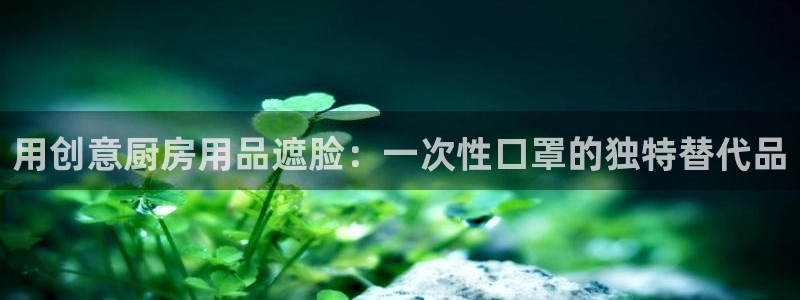 鸿运国际平台网址|用创意厨房用品遮脸：一次性口罩的独特替代品